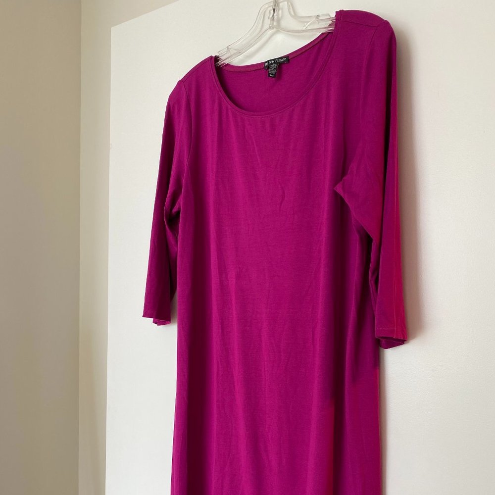 Eileen Fisher A-line Cotton Dress - size large